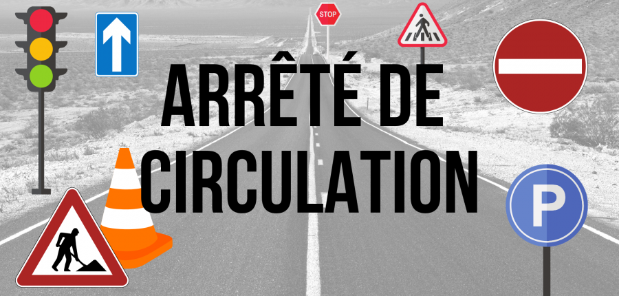 Arrêté de circulation provisoire